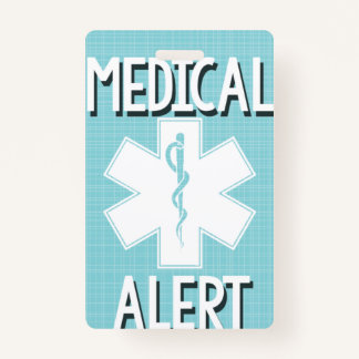 キッズフードアレルギー医療アラートラベル – バッジ