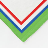 キッズブライトトイカーパーソナライズされたフリースブランケット フリースブランケット (角)