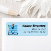 キッズブルームースモノグラムMアドレス ラベル (インサイチュ)