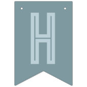 キッズブルーモダンパントボールボーイズ誕生日 バンティングフラッグ (第2の旗)