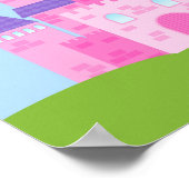 キッズプリンセスの成長グラフ ポスター (角)