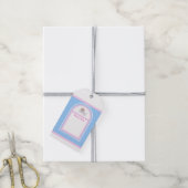 キッズプリンセス誕生日パーティギフトラベル ギフトタグ (より糸付き)