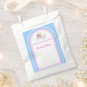 キッズプリンセス誕生日パーティーフェイスバッグ フェイバーバッグ (クリップ留めされた状態)