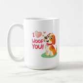 キッズプルオーバーフード付きスウェットシャツ コーヒーマグカップ (左)