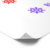 キッズプレイルームノーブル八重パスウォールアート ポスター (角)