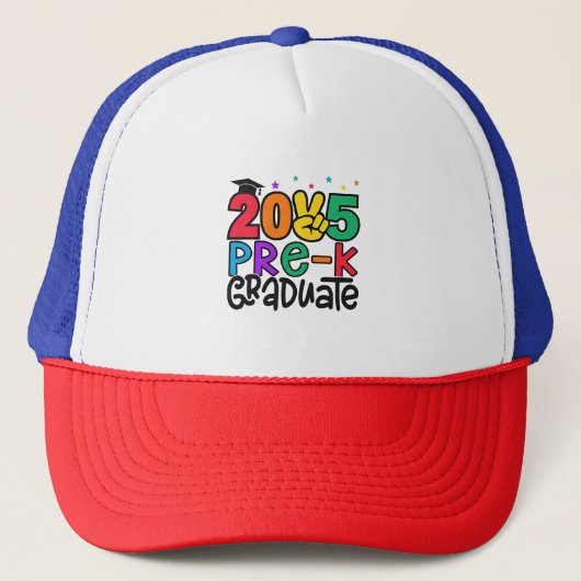 キッズプレKグラード2025プリスクール卒業 キャップ (正面)