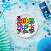 キッズプレKグラード2025プリスクール卒業 ペーパープレート (パーティー)