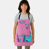 キッズヘアドレッサーが衣装を着る エプロン (インサイチュ)