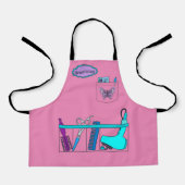 キッズヘアドレッサーが衣装を着る エプロン (正面)