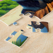 キッズベビーパンドラ(PANDAS)ジグソーパズル – トロピカル ジグソーパズル (側面)