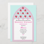 キッズベリパーソナライズされたースウィートパーティの招待状 招待状 (正面/裏面)