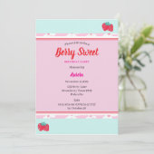 キッズベリパーソナライズされたースウィートパーティの招待状 招待状 (スタンド正面)