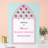 キッズベリパーソナライズされたースウィートパーティーウェルカムサイン アクリルサイン (ウェディング)