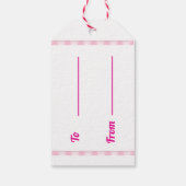 キッズベリースイート誕生日ギフトラベル ギフトタグ (裏面)