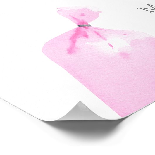 キッズベーキング誕生日Bash |女の子パーティーへようこそ ポスター (角)