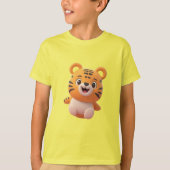 キッズベーシックTシャツ Tシャツ (正面)