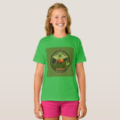 キッズベーシックTシャツ Tシャツ (正面フル)