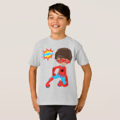 キッズベーシックTシャツ Tシャツ (正面フル)