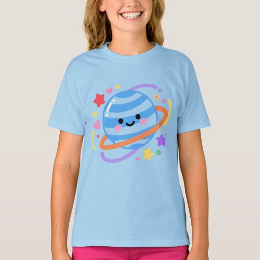 キッズベーシックTシャツ Tシャツ (正面)