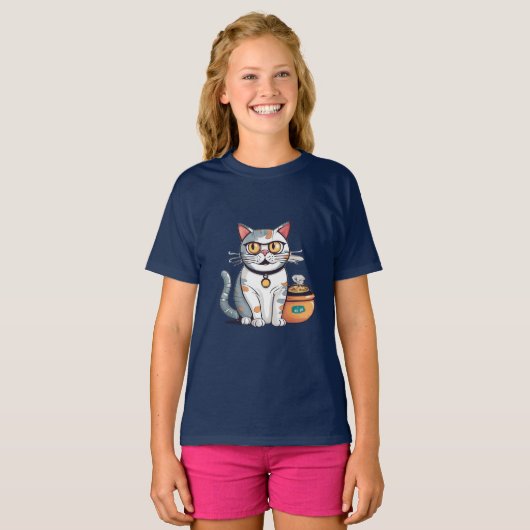 キッズベーシックTシャツ Tシャツ (正面フル)