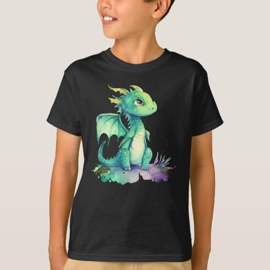 キッズベーシックTシャツ Tシャツ (正面)