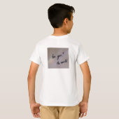 キッズベーシックTシャツ Tシャツ (裏面フル)