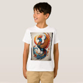 キッズベーシックTシャツ Tシャツ (正面フル)