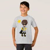 キッズベーシックTシャツ Tシャツ (正面フル)