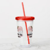 キッズベースボールシーズン アクリルタンブラー (左)