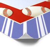 キッズベースボールフォトポスター ポスター (角)