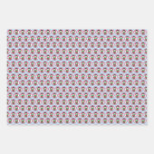 キッズペよくはしゃぐンギンスクリスマス ラッピングペーパーシート (正面2)