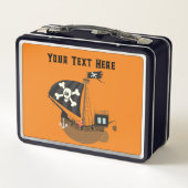 キッズペカスタマイズレートテーマ弁当箱 メタルランチボックス (裏面)