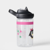 キッズペンギン追加イニシャル星ピンクCamelBak ウォーターボトル (右面)