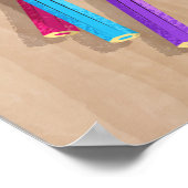 キッズペンシルスケッチ ポスター (角)