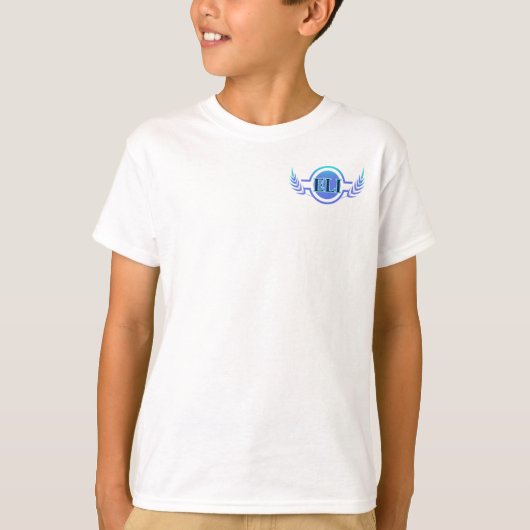 キッズホワイトTシャツ – 抱擁学研究所 Tシャツ (正面)