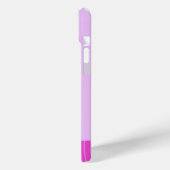 キッズホースポニーパープルピンクストライプの名前 Case-Mate iPhoneケース (裏面 / 左)