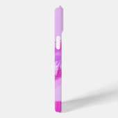 キッズホースポニーパープルピンクストライプの名前 Case-Mate iPhoneケース (裏面 / 右)