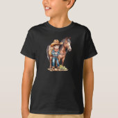 キッズホースTシャツ Tシャツ (正面)