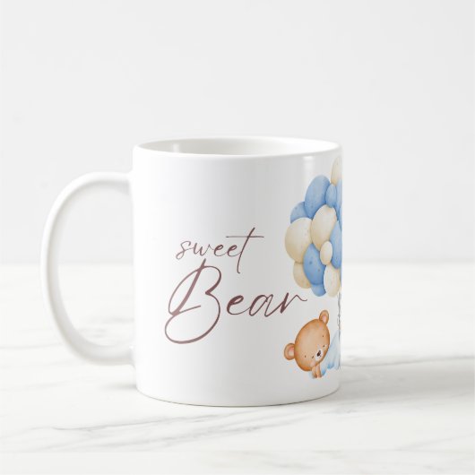 キッズボーイクマ動物マグ コーヒーマグカップ (左)