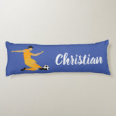 キッズボーイズルームサッカーボール名 ボディピロー (裏面)