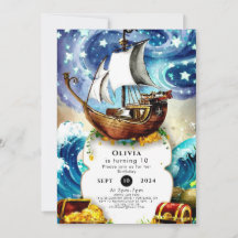 キッズボートお洒落海賊誕生日