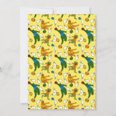 キッズボーリング路地バースデーパーティー 招待状 (裏面)