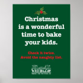 キッズポスターを焼く ポスター (正面)