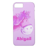 キッズポニーパープルガールズ名前をカスタムするケース Case-Mate iPhoneケース (裏面)