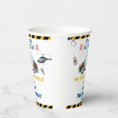 キッズポリス誕生日パーティー 紙コップ (右)