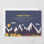 キッズマウンテンランドスケープバースデーパーティー 招待状 (正面)