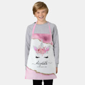 キッズマジカルユニコーンベイカー エプロン (着用した状態)