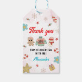 キッズマス ウィンター クリスマス 1歳 誕生日 ギフトタグ (正面)