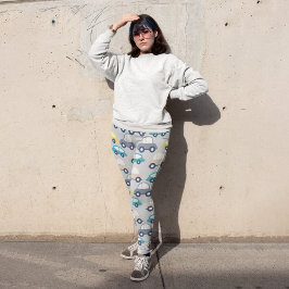 キッズマンガ車 カプリレギンス