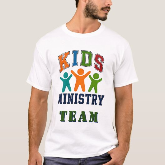 🧸 キッズミストリー・チーム・タイポグラフィー 👕 Tシャツ (正面)